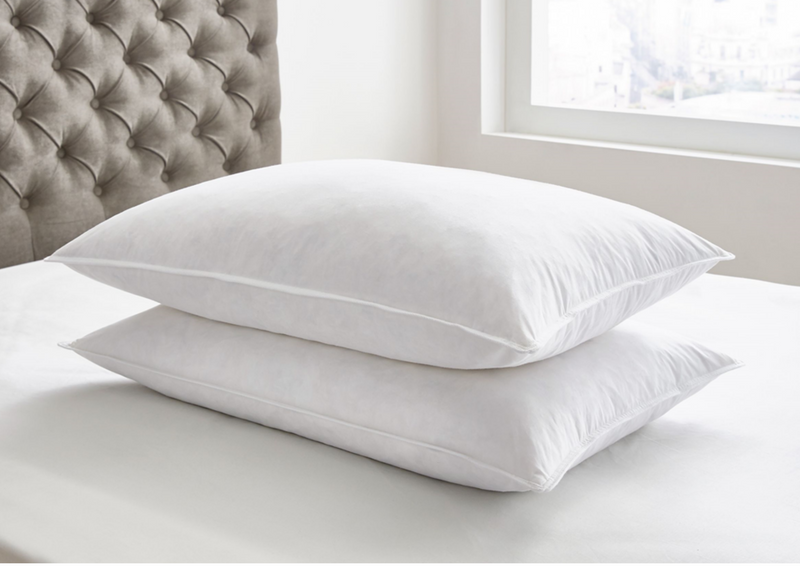 Bedeck of Belfast Goose Feather & Down Filled Pillows (pair) - 50x75cm