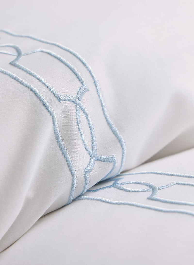 Hamilton Duvet Cover Set - Light Blue