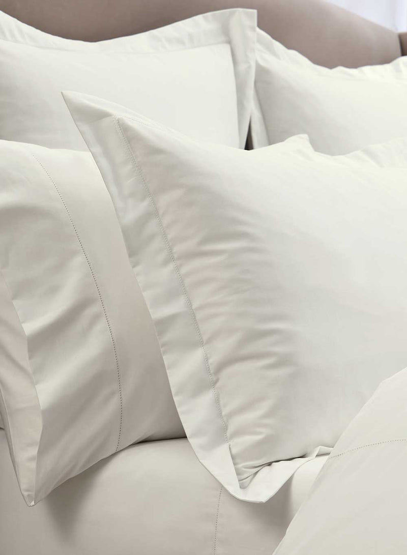 Heirloom Picot Stitch Pillowcase - Ivory