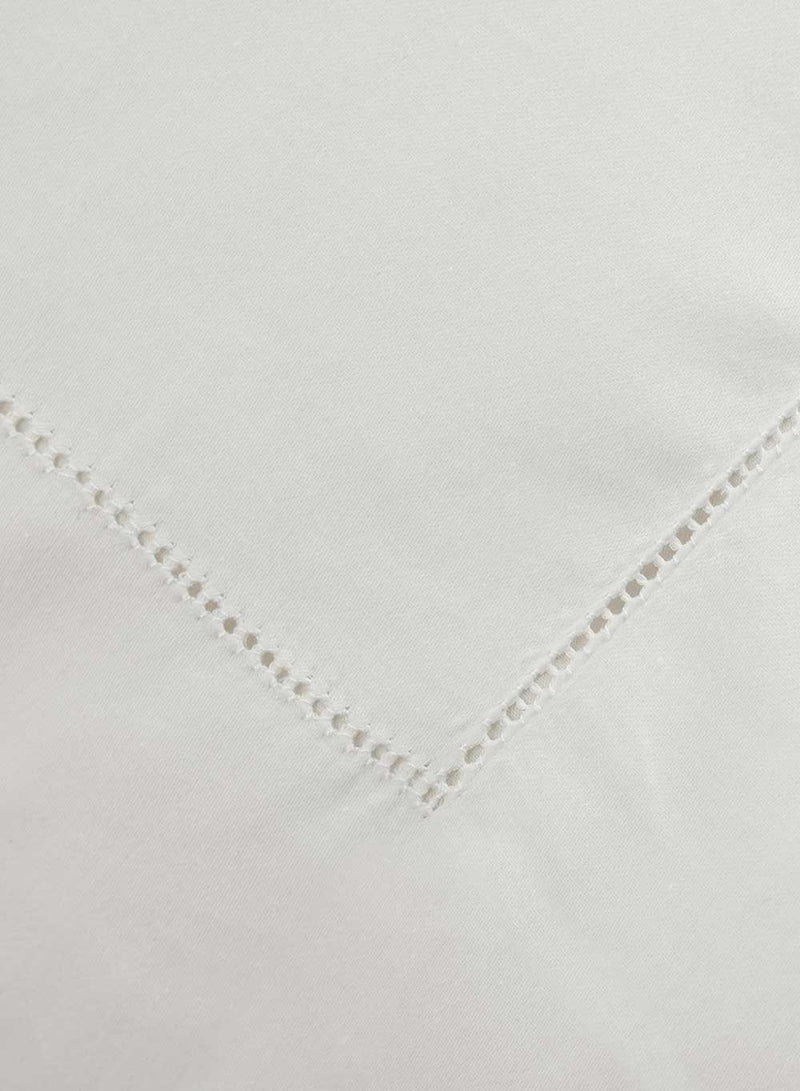 Heirloom Picot Stitch Duvet Cover Set - Ivory