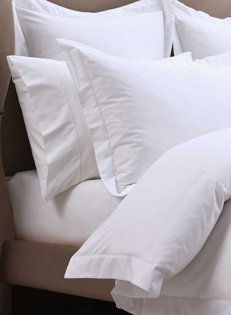 Heirloom Picot Stitch Pillowcase - White