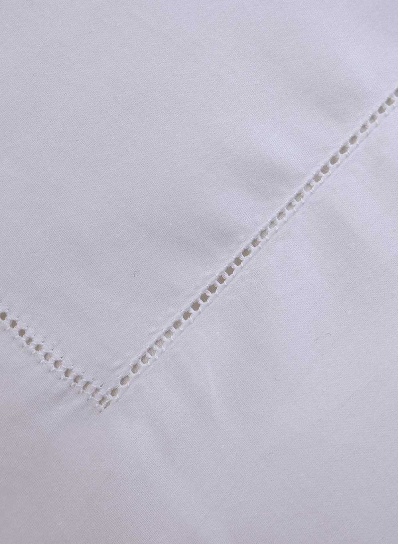 Heirloom Picot Stitch Pillowcase - White