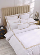 Renata Luxury Hotel Quality 500TC Duvet Cover Set - Gold