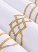 Renata Luxury Hotel Quality 500TC Duvet Cover Set - Gold