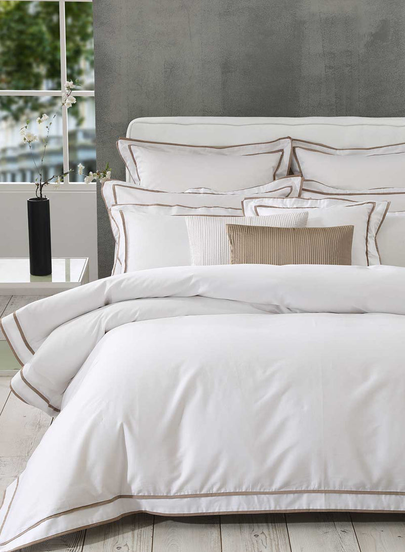 Thenney Luxury Hotel Quality Oxford PC Pair - White