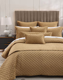 Turner Oak Bedspread Set - Gold | Helmii