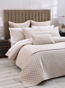 Turner Oak Bedspread Set - Latte