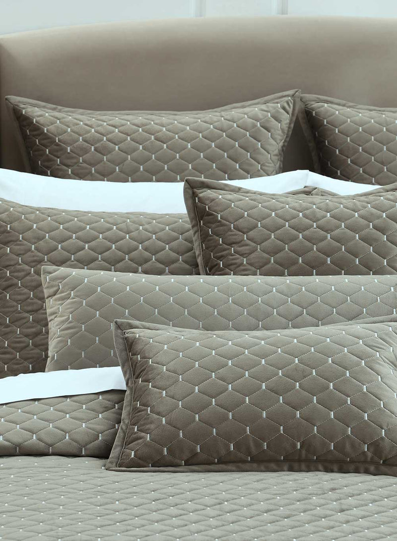 Turner Oak Bedspread Set - Oak