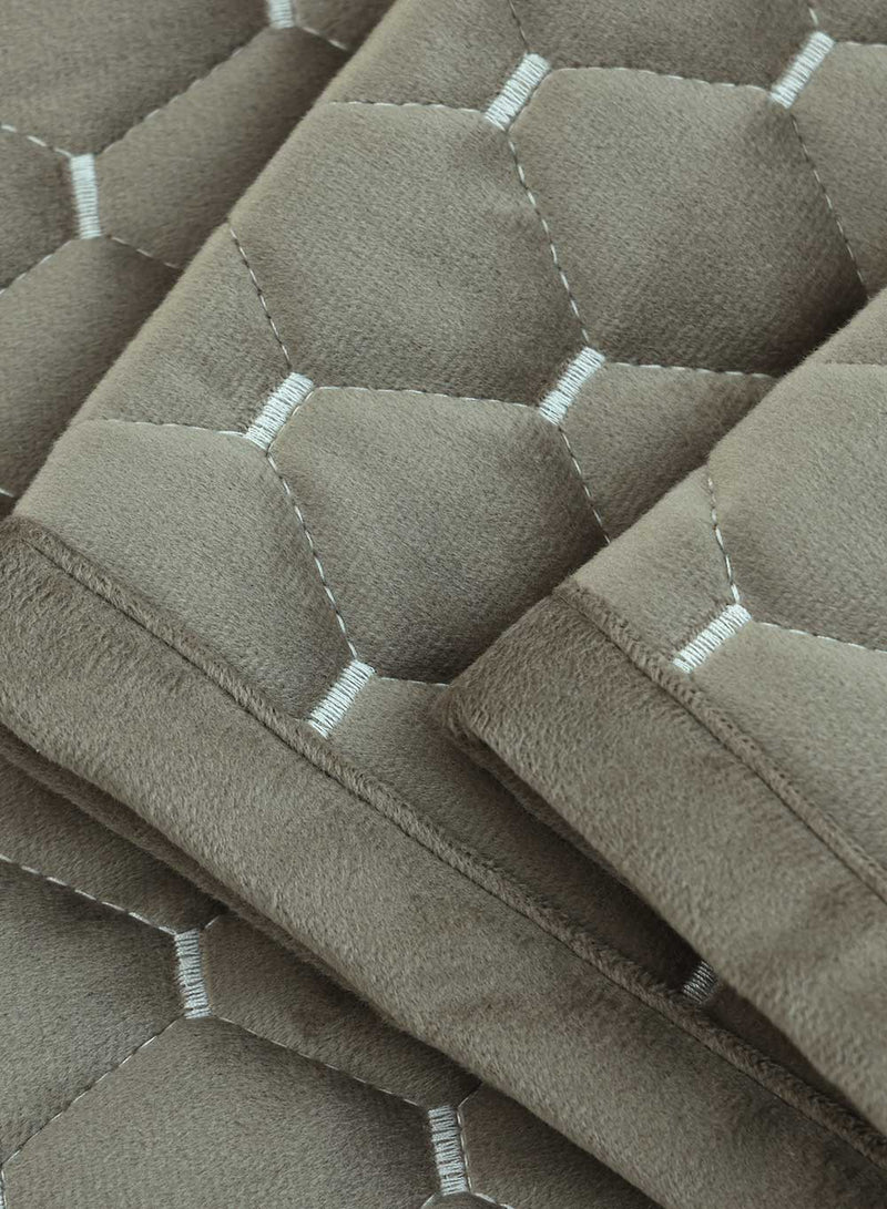 Turner Oak Bedspread Set - Oak