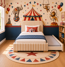 Urban Edge Custom Made Trundle Storage Bed - The Pure Edit Tassa Stripe