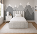 Urban Edge Custom Made Trundle Storage Bed - The Pure Edit Tassa Stripe