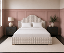 Versailles Custom Made Bed - The Pure Edit Telia Stripe