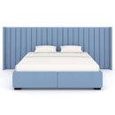 Chillion Wide Custom Made Storage Bed | Helmii